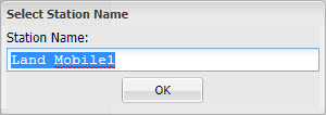 Station Name Popup